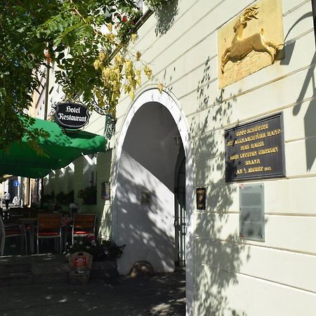 Akzent Hotel Goldner Hirsch 카멘츠 외부 사진